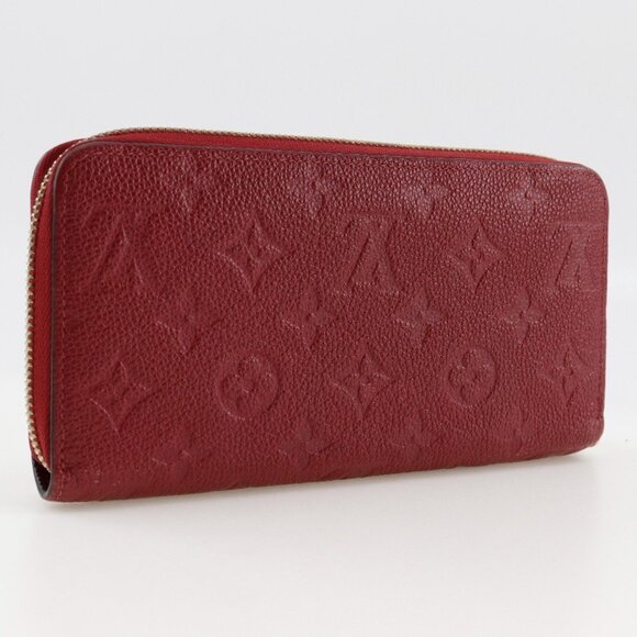 LOUIS VUITTON Red Monogram Wallet - Picture 3 of 16